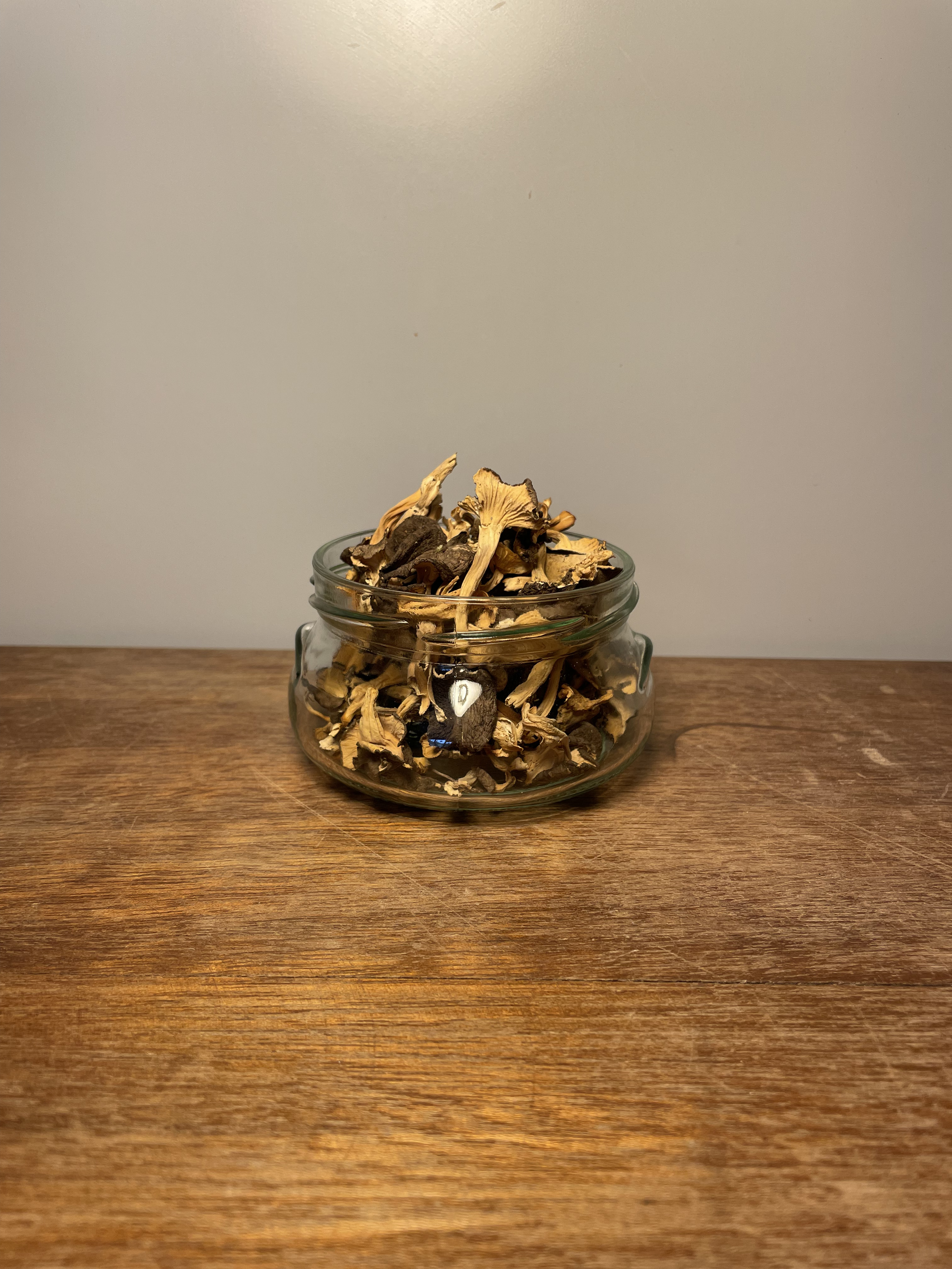 Champignons séchés